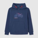 Jarman Motorcycle Hooded Jumper Pepe Jeans L20F2F1596 Boy