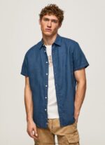 Jarman Parker Short Sleeved Shirt Pepe Jeans L20F2F1055 Men
