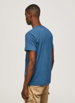 Jarman Printed Logo Cotton T-Shirt Pepe Jeans L20F2F934 Men - Image 4