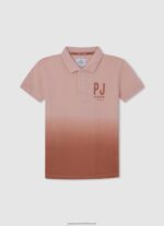 Jarman Striped Print Polo Shirt Pepe Jeans L20F2F1670 Boy - Image 4