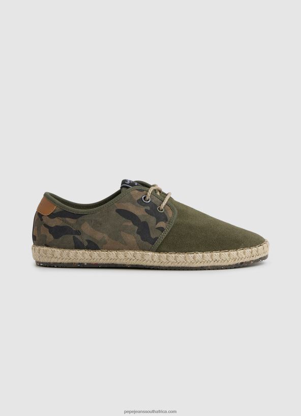khaki_green_tourist_claic_blucher_sneakers_pepe_jeans_l20f2f1249_men.jpg Khaki Green Tourist Claic Blucher Sneakers Pepe Jeans L20F2F1249 Men - Image 1