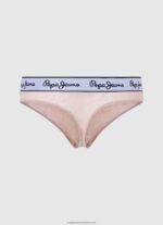 Light Nude Mesh Thong Panties Pepe Jeans L20F2F554 Women - Image 2