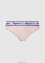 Light Nude Mesh Thong Panties Pepe Jeans L20F2F554 Women