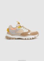 Light Peach Banksy Loom Combined Sneakers Pepe Jeans L20F2F580 Women