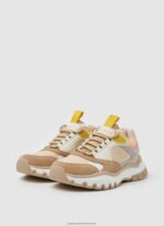 Light Peach Banksy Loom Combined Sneakers Pepe Jeans L20F2F580 Women - Image 3