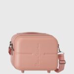 Light Pink Embossed Logo Travel Bag Pepe Jeans L20F2F1515 Girl