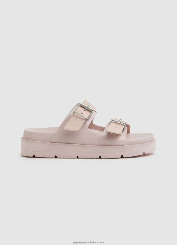 light_pink_pola_park_double_buckle_sandals_pepe_jeans_l20f2f669_women.jpg Light Pink Pola Park Double Buckle Sandals Pepe Jeans L20F2F669 Women - Image 1