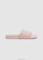 Light Pink Slider Plain Beach Flip Flops Pepe Jeans L20F2F689 Women