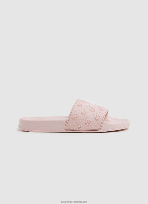 Light Pink Slider Plain Beach Flip Flops Pepe Jeans L20F2F689 Women - Image 1