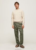 Malt Acid Washed Cotton Jumper Pepe Jeans L20F2F886 Men - Image 2