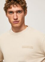 Malt Acid Washed Cotton Jumper Pepe Jeans L20F2F886 Men - Image 3