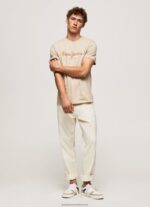 Malt Logo Print T-Shirt Pepe Jeans L20F2F993 Men - Image 2
