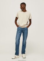 Malt Printed Logo Cotton T-Shirt Pepe Jeans L20F2F939 Men - Image 2