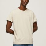 Malt Printed Logo Cotton T-Shirt Pepe Jeans L20F2F939 Men