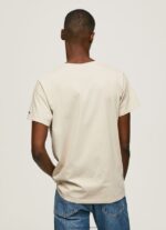 Malt Printed Logo Cotton T-Shirt Pepe Jeans L20F2F939 Men - Image 4
