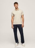 Malt Striped Print Polo Shirt Pepe Jeans L20F2F1093 Men - Image 2