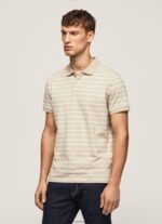 Malt Striped Print Polo Shirt Pepe Jeans L20F2F1093 Men - Image 3