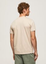 Malt Worn-Effect Logo T-Shirt Pepe Jeans L20F2F962 Men - Image 4