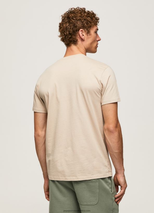 Malt Worn-Effect Logo T-Shirt Pepe Jeans L20F2F962 Men - Image 4