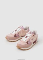 Mauve Pink Brit Animal Combined Sneakers Pepe Jeans L20F2F1329 Girl - Image 3