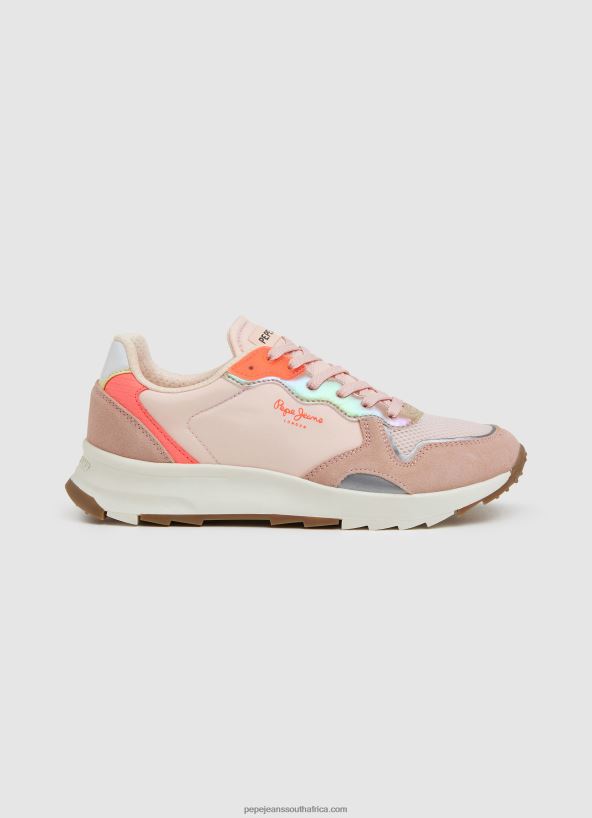 mauve_pink_joy_star_soft_combined_sneakers_pepe_jeans_l20f2f582_women.jpg Mauve Pink Joy Star Soft Combined Sneakers Pepe Jeans L20F2F582 Women - Image 1