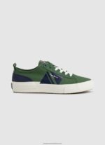 Military Olive Allen Flag Vulcanized Sneakers Pepe Jeans L20F2F1205 Men