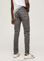 Modern Grey Tapered Regular Jeans Pepe Jeans L20F2F1118 Men - Image 5