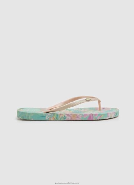 Mojito Tropical Rake Beach Flip Flops Pepe Jeans L20F2F703 Women