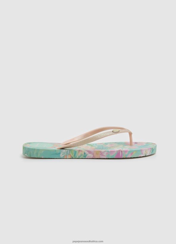 mojito_tropical_rake_beach_flip_flops_pepe_jeans_l20f2f703_women.jpg Mojito Tropical Rake Beach Flip Flops Pepe Jeans L20F2F703 Women - Image 1
