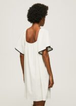Mousse Bambula Cotton Dress Pepe Jeans L20F2F188 Women - Image 2