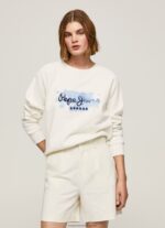 Mousse Cropped Cotton Jumper Pepe Jeans L20F2F287 Women