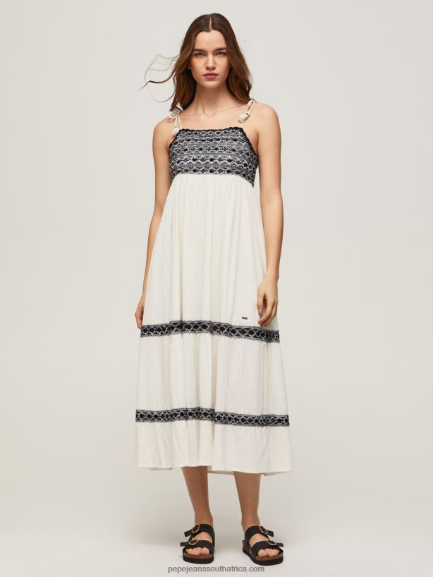 mousse_embroidered_cotton_dress_pepe_jeans_l20f2f189_women.jpg Mousse Embroidered Cotton Dress Pepe Jeans L20F2F189 Women - Image 1