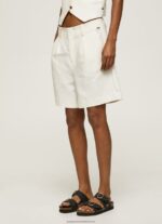 Mousse Flowy Bermuda Shorts Pepe Jeans L20F2F475 Women - Image 2