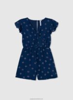 Mousse Geraldine Openwork Short Jumpsuit Pepe Jeans L20F2F1386 Girl - Image 5