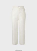 Mousse Straight Trousers In Flowy Fabric Pepe Jeans L20F2F311 Women - Image 5