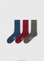 Multi 3-Pack Long Socks Pepe Jeans L20F2F1164 Men