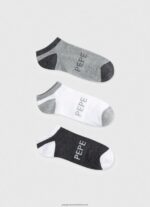 Multi 3Pack Ankle Socks Pepe Jeans L20F2F1145 Men
