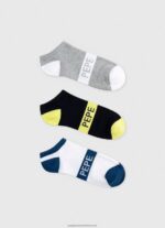 Multi 3Pack Ankle Socks Pepe Jeans L20F2F1150 Men