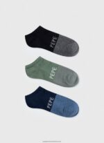 Multi 3Pack Ankle Socks Pepe Jeans L20F2F1153 Men