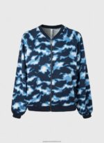 Multi Camouflage Bomber Jacket Pepe Jeans L20F2F126 Women - Image 5