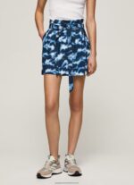 Multi Camouflage Print Mini Skirt Pepe Jeans L20F2F500 Women - Image 2