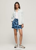 Multi Camouflage Print Mini Skirt Pepe Jeans L20F2F500 Women