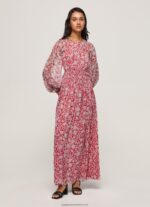 Multi Chiffon Dress Pepe Jeans L20F2F143 Women - Image 3