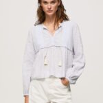 Multi Cotton Voile Tunic Pepe Jeans L20F2F349 Women