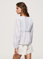 Multi Cotton Voile Tunic Pepe Jeans L20F2F349 Women - Image 4