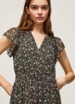 Multi Floral Chiffon Dress Pepe Jeans L20F2F171 Women - Image 3