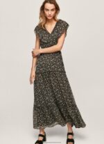 Multi Floral Chiffon Dress Pepe Jeans L20F2F214 Women - Image 2