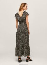 Multi Floral Chiffon Dress Pepe Jeans L20F2F214 Women - Image 4