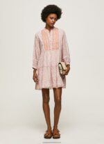 Multi Floral Print Dress Pepe Jeans L20F2F181 Women - Image 2