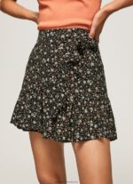 Multi Floral Print Skirt Pepe Jeans L20F2F483 Women - Image 3